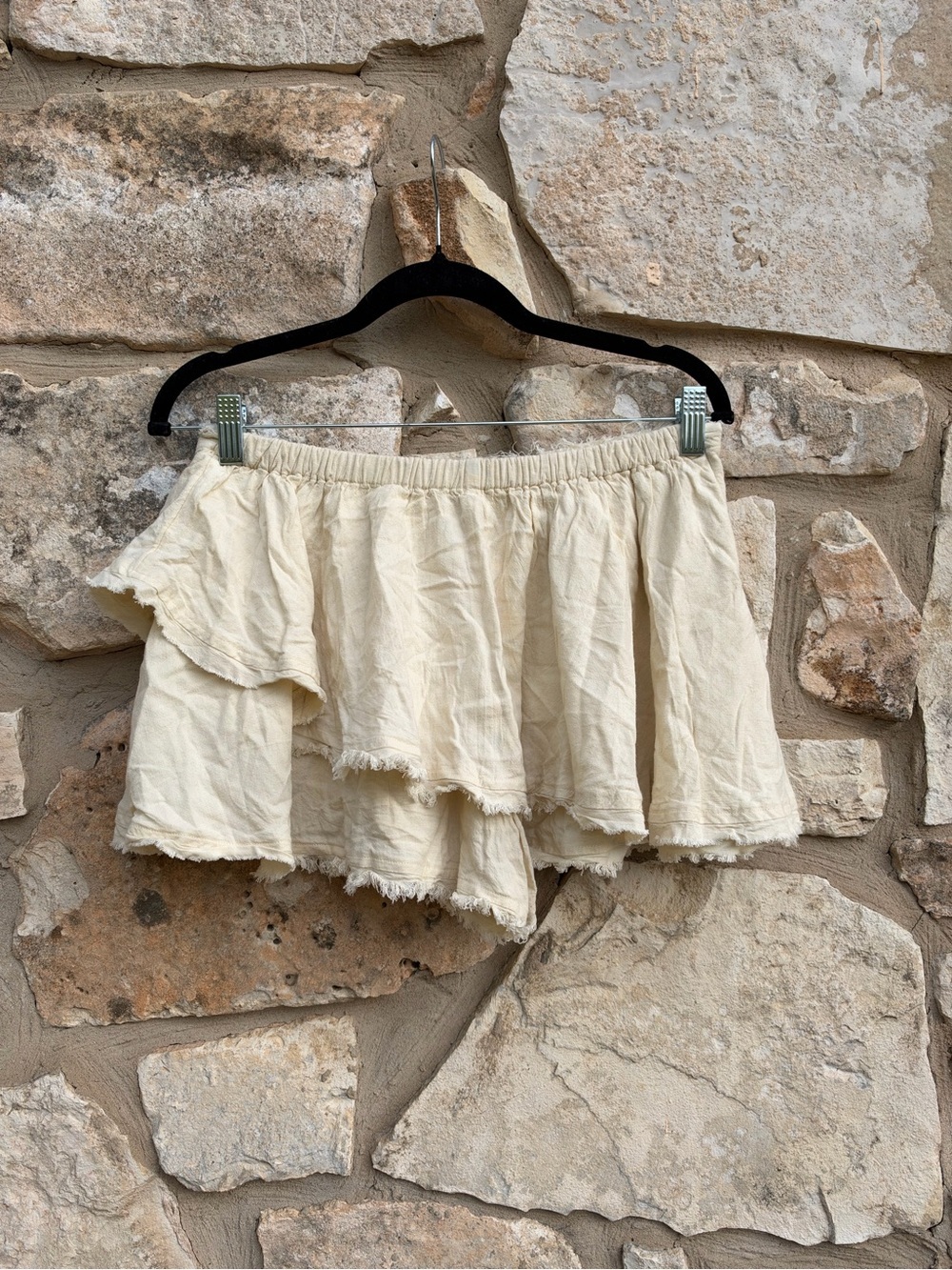 Free people Waterfall Skort beige size small - Picture 3 of 4